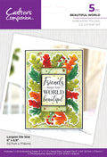 Gemini Embossed Frames Embossing Folder, Die & Stamp Set - Beautiful World