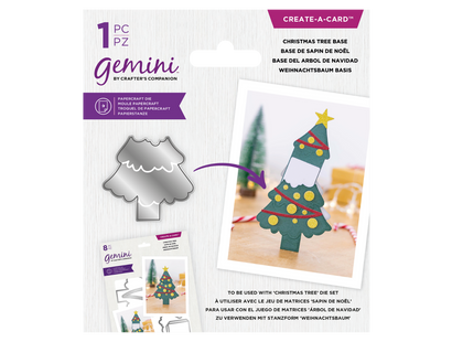 Gemini - Create-a-Card - Message Reveal Dies - Christmas Tree Base