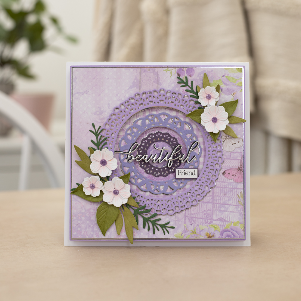 Gemini Lace Nesting Die – Delicate Doily Frames