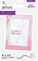 Gemini Confetti Border Elements Die - Spots and Dots