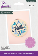 Gemini Cut ‘N’ Stitch Multi-Craft Die - Hello