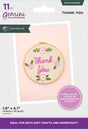 Gemini Cut ‘N’ Stitch Multi-Craft Die - Thank you