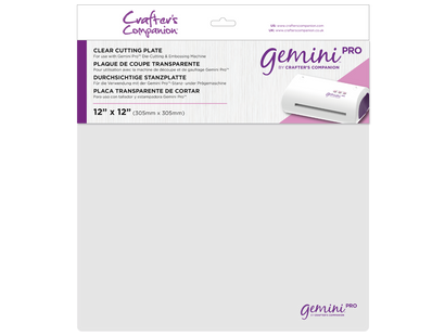 Gemini Pro Accessories - 12"x12" Clear Cutting Plate