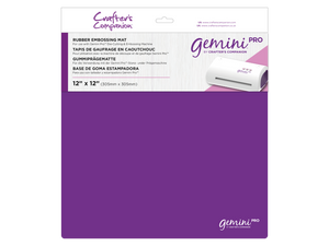 Gemini Pro Accessories - 12"x12" Rubber Embossing Mat