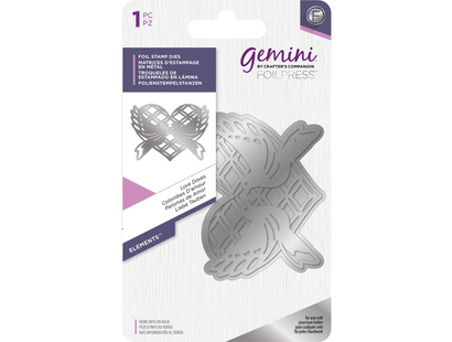 Gemini - Foil Stamp Die - Elements - Love Doves