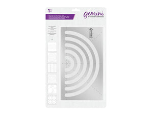 Gemini Quilting Pattern Guide - Arcs