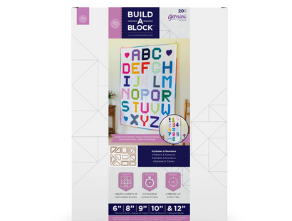 Gemini Build-A-Block - Alphabet & Numbers