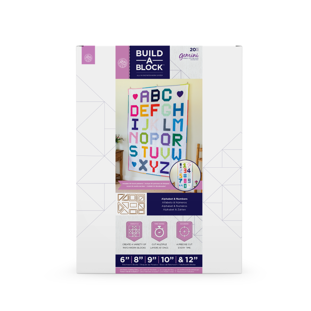 Gemini Build-A-Block - Alphabet & Numbers