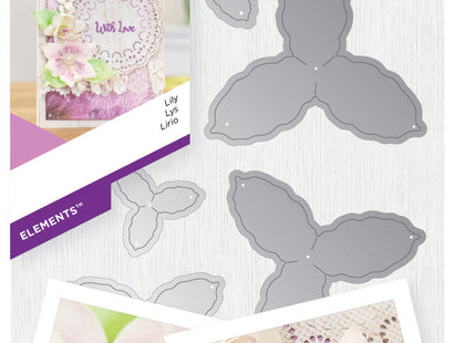 Gemini Elements Flower Forming Foam Die - Lily