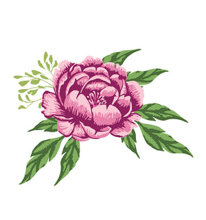 Gemini Elements Metal Die - Traditional Peony