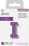 Gemini Expressions Die - Shadow Alphabet I