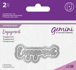 Gemini Expressions Metal Die - Engagement