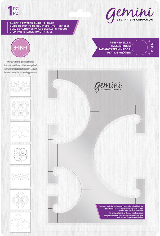 Gemini Quilting Pattern Guides Starter Kit