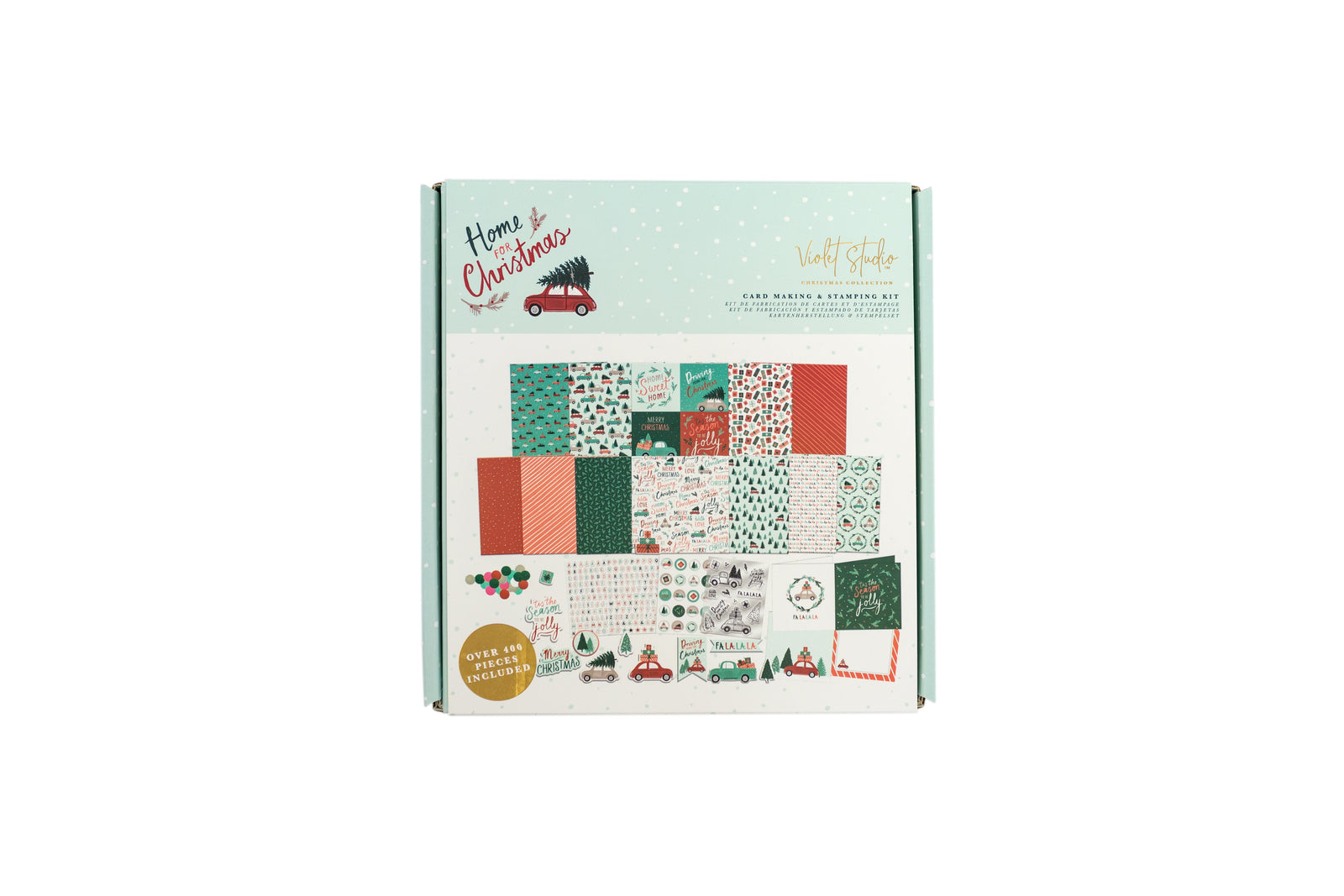 Christmas Card Making and Stamping Kit Bundle - Violet Studio