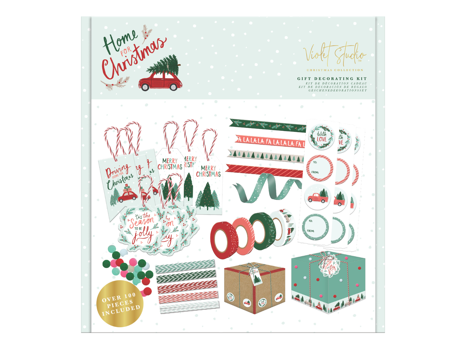 Christmas Gift Decorating Bundle - Violet Studio