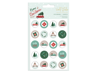 Mini Christmas Stickers - Violet Studio