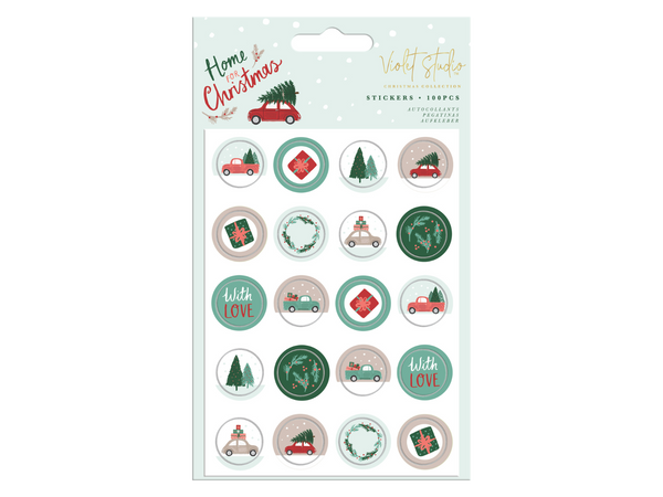 Mini Christmas Stickers - Violet Studio