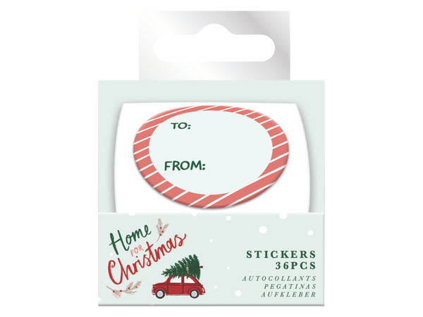 Christmas Gift Sticker Roll - Violet Studio