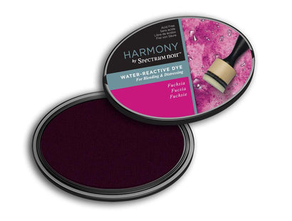 Harmony by Spectrum Noir Water Reactive Dye Inkpad - Fuchsia