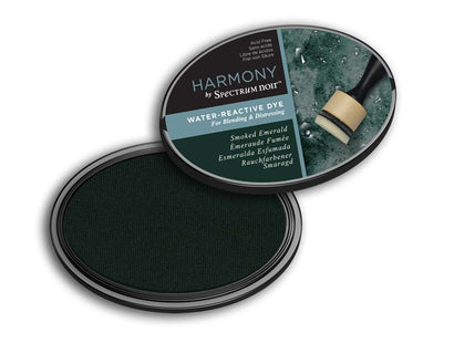 Harmony by Spectrum Noir Water Reactive Dye Inkpad - Smoke Emerald