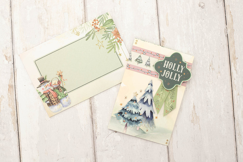 12" x 12" Winter Wishes Paper Pad - 32 Pack