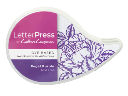 Crafter’s Companion - LetterPress Inkpad - Regal Purple