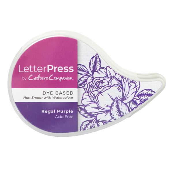 Crafter’s Companion - LetterPress Inkpad - Regal Purple