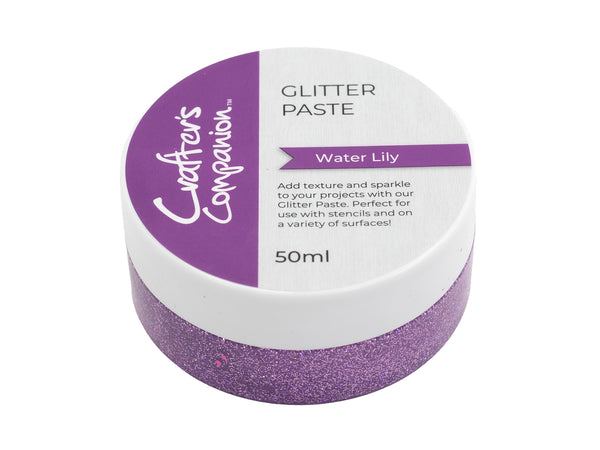 Crafter's Companion - Glitter Paste – Water Lily