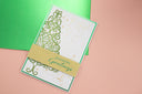 Crafters Companion Vellum Washi Rolls - Christmas Green Sentiments