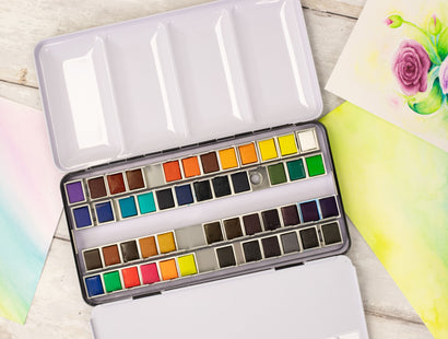 Crafter's Companion - 48 Colour Watercolour Palette