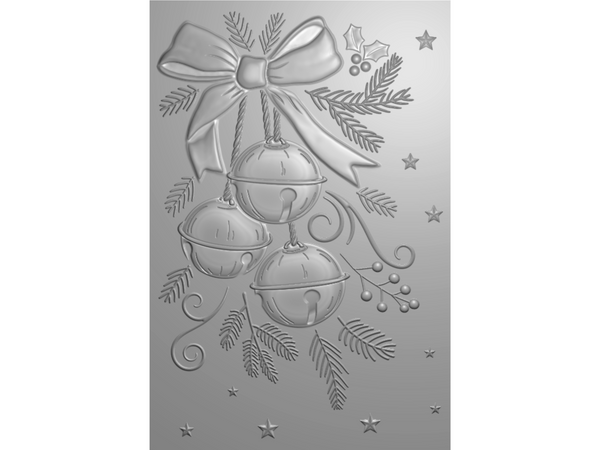 Jingle All The Way 3D Embossing Folder 4