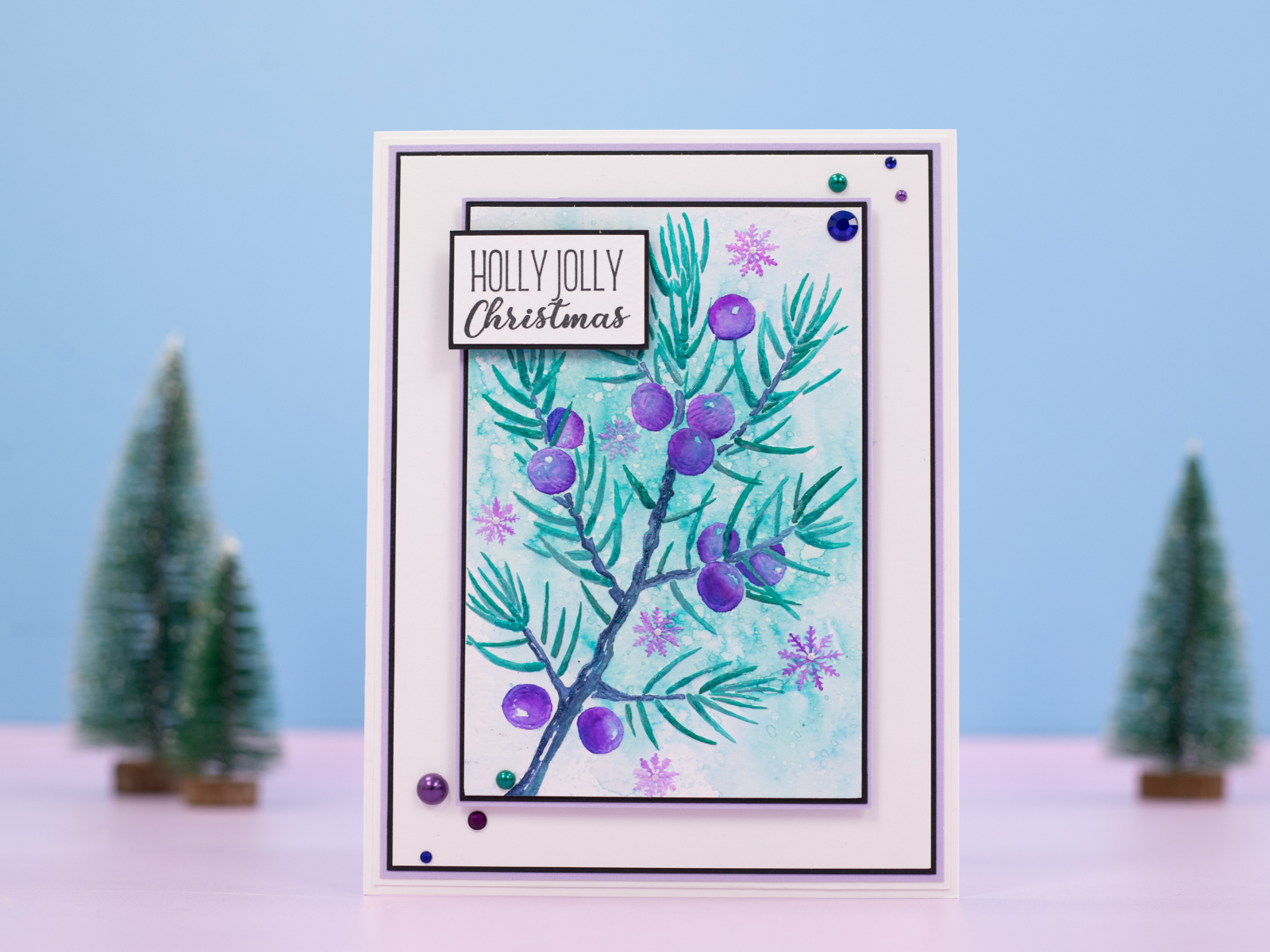 Crafter's Companion 6" x 4" Embossing Folder - Juniper Branch