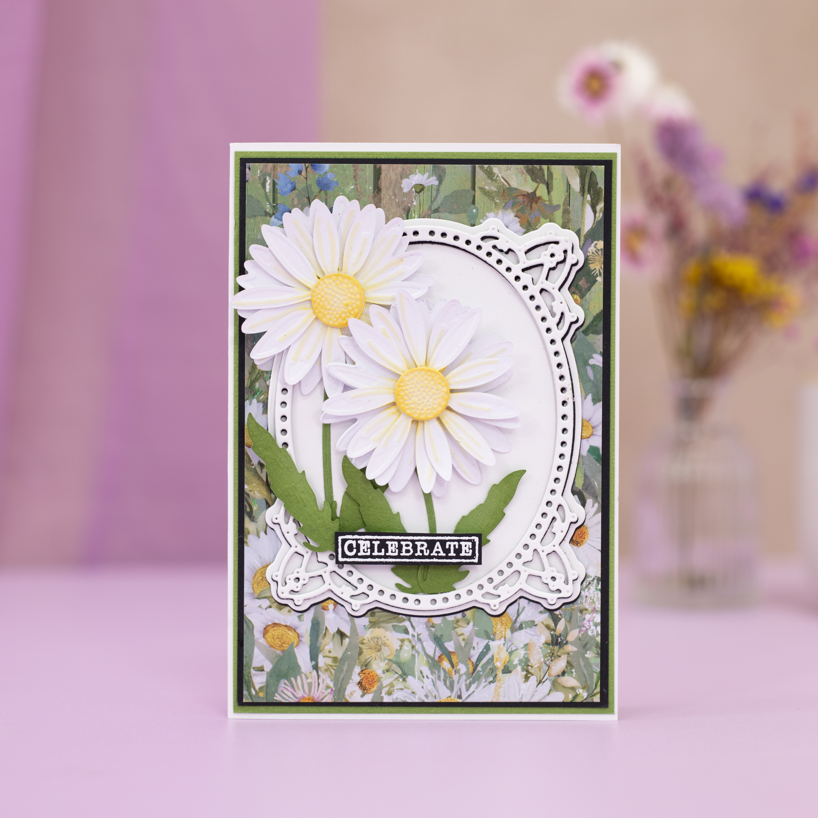 Crafters Companion - Metal Die Elements - Delightful Daisy