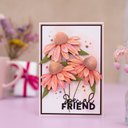 Crafters Companion - Metal Die Elements - Elegant Echinacea