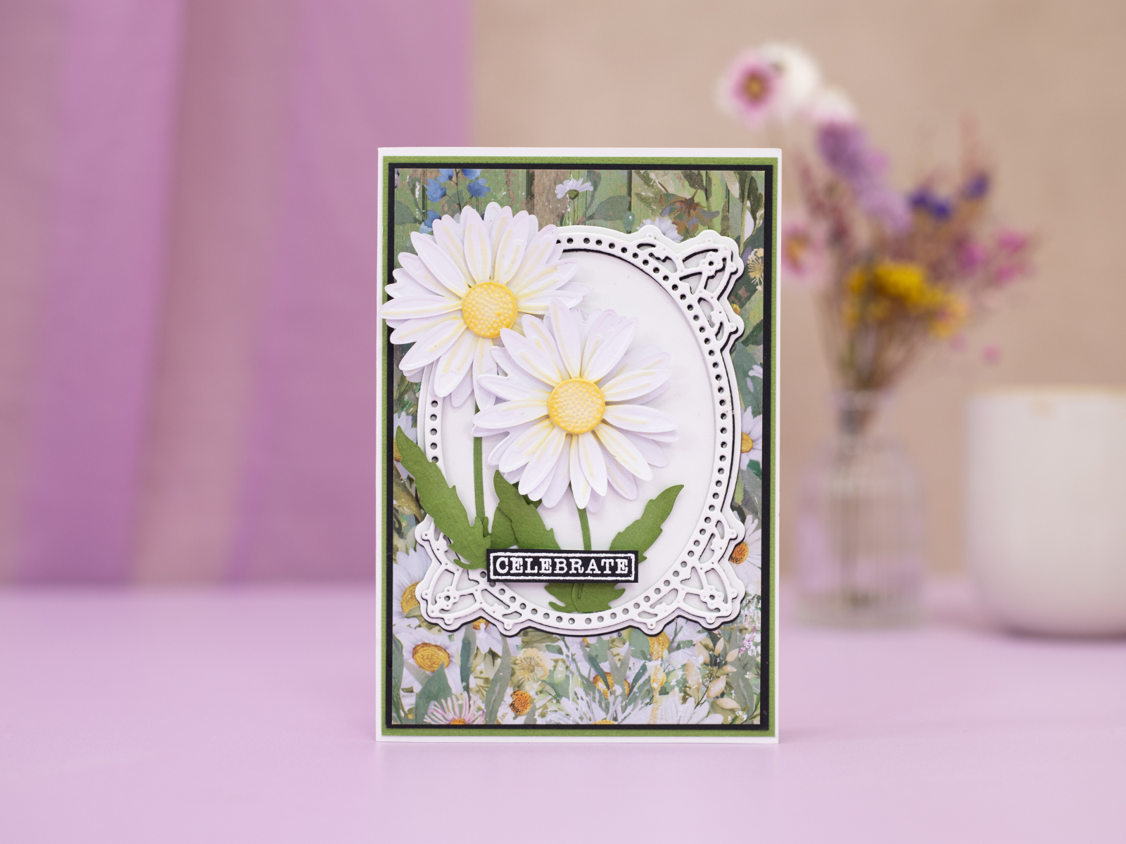 Crafters Companion - Metal Die Elements - Delightful Daisy