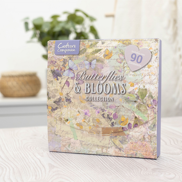 Crafter's Companion Butterflies & Blooms Craft Box