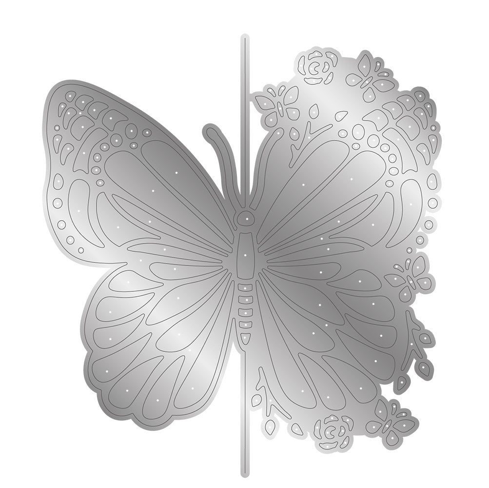 Gemini Everyday Half Create a Card Die  - Charming Butterfly