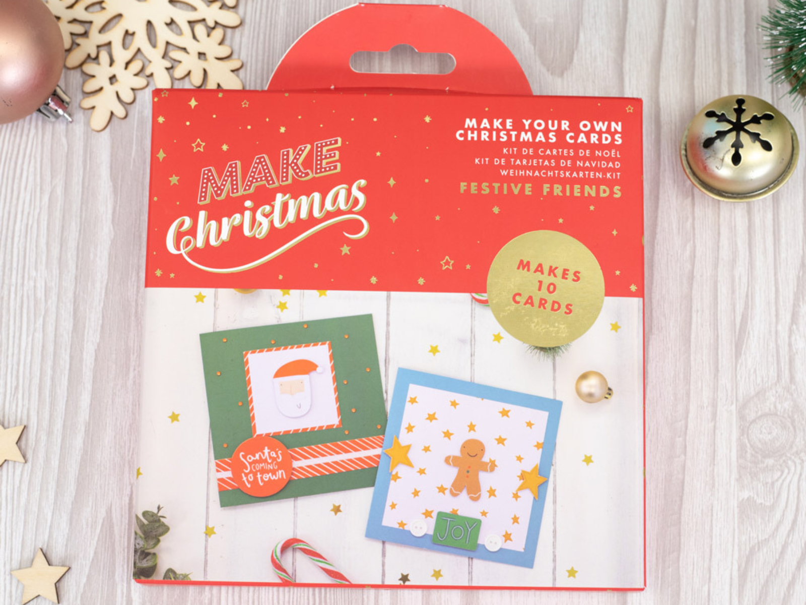 Festive Friends Christmas Card Making Kit - Violet Studio