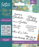 Myths & Legends - Clear Acrylic Stamps - Godly Sentiments