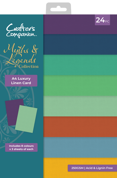 Myths & Legends - Luxury Linen Card Pack - A4