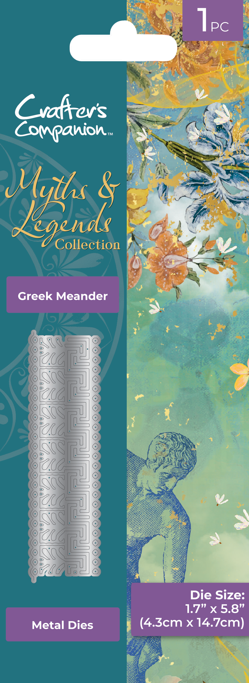 Myths & Legends - Metal Die - Edge’able - Greek Meander