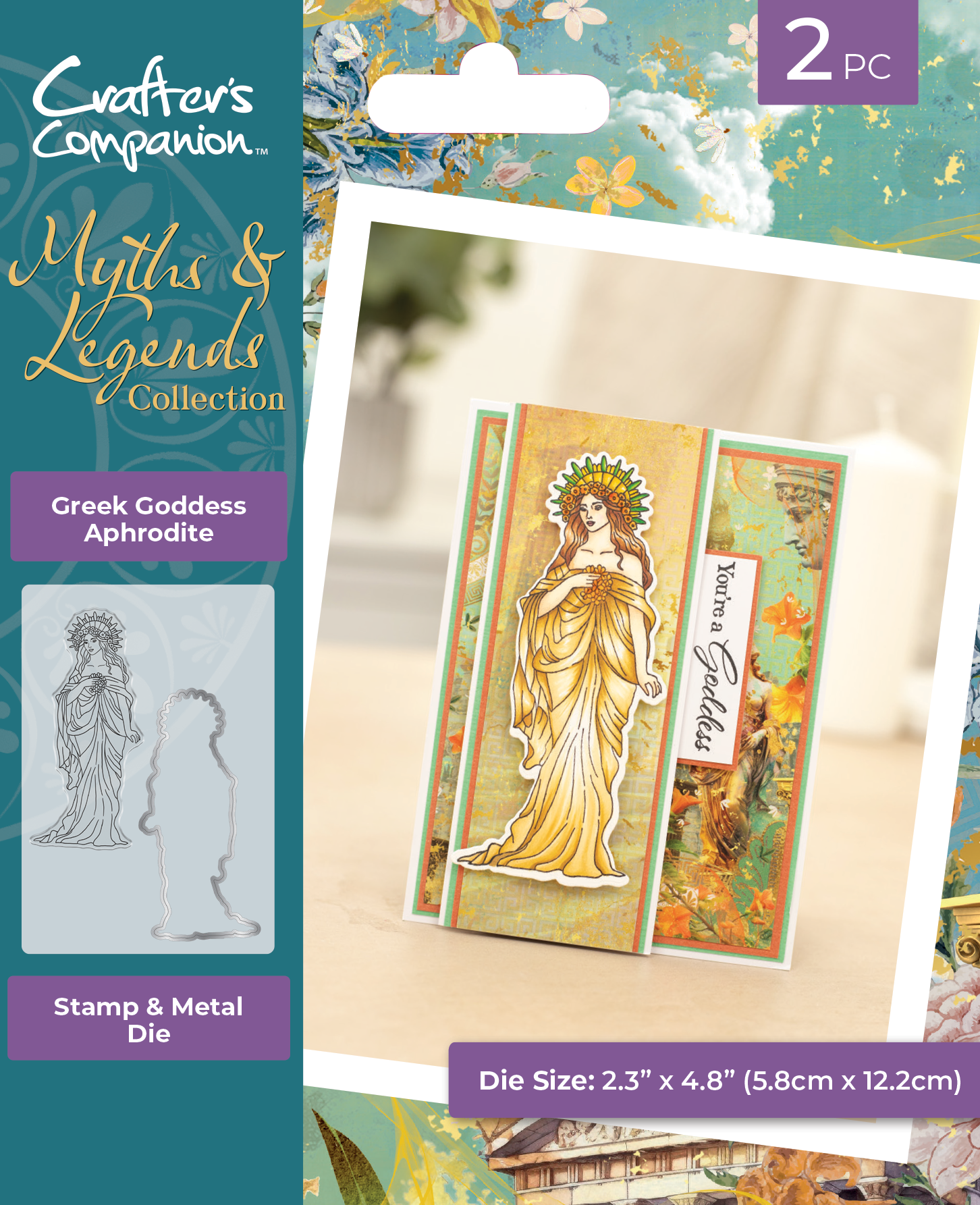 Myths & Legends - Stamp and Die - Greek Goddess Aphrodite