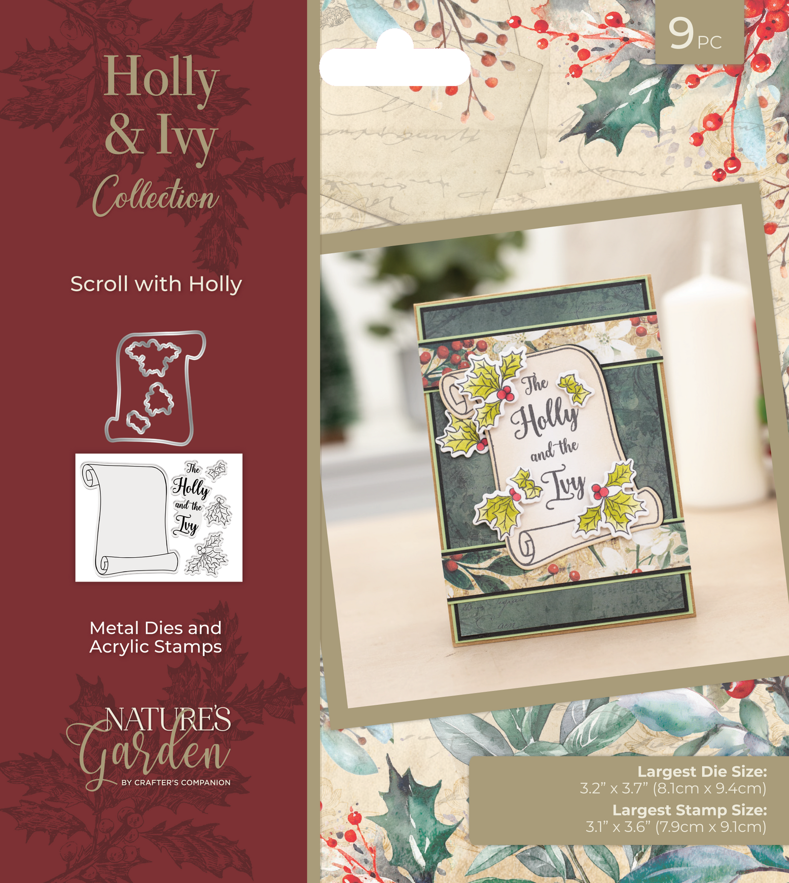 Nature's Garden Holly & Ivy Collection