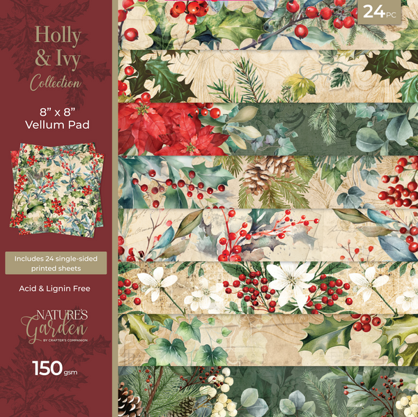 Nature's Garden Holly & Ivy Collection