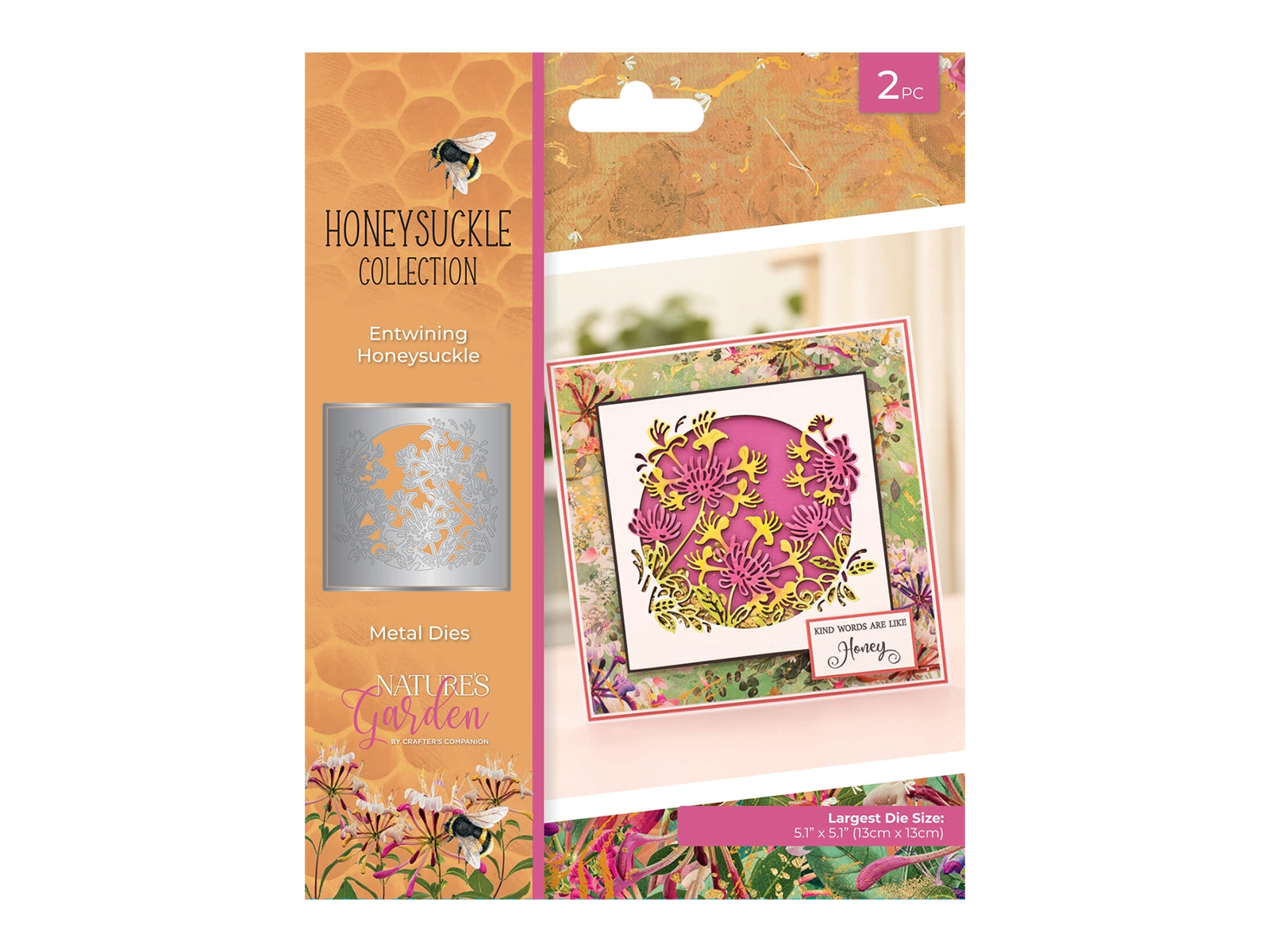 Honeysuckle Collection Metal Die - Entwining Honeysuckle