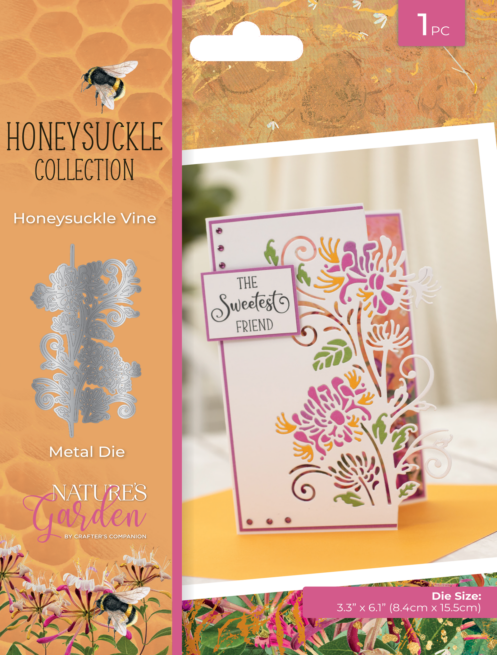 Honeysuckle Collection Metal Die - Honeysuckle Vine