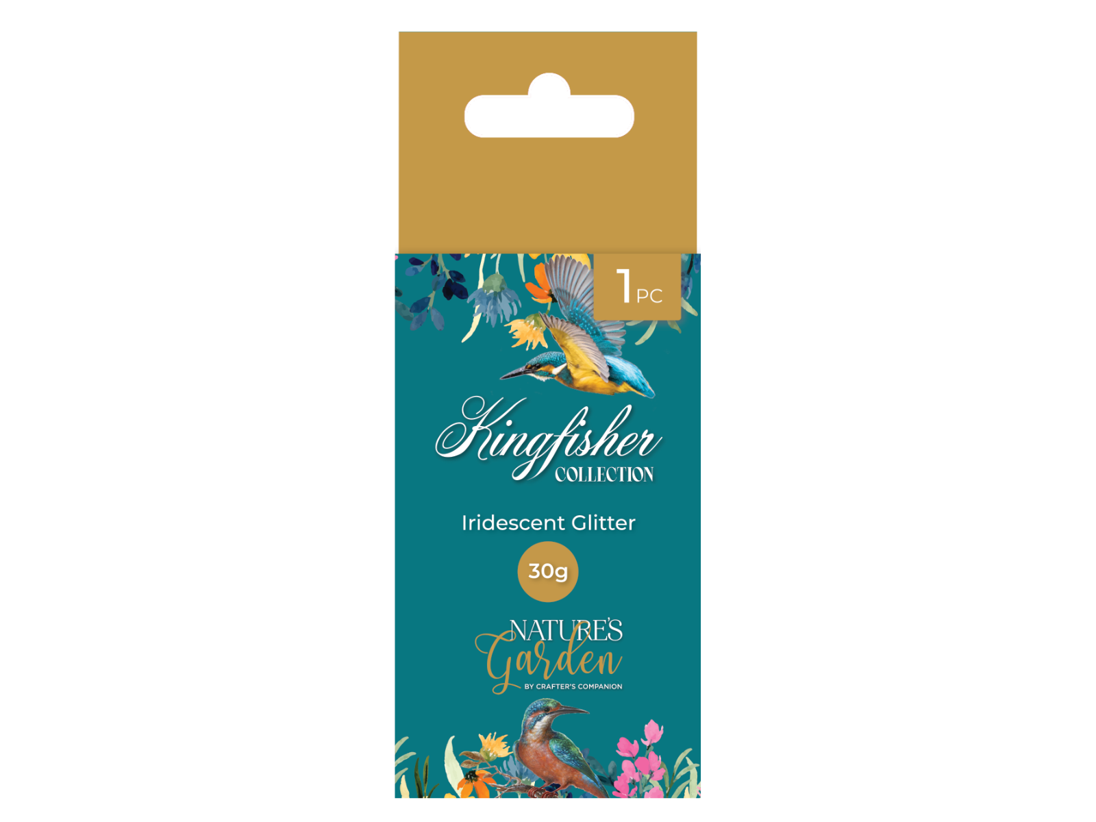 Natures Garden Kingfisher Collection – Iridescent Glitter (1 pot of 30g)