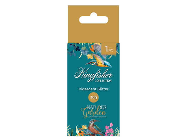 Natures Garden Kingfisher Collection – Iridescent Glitter (1 pot of 30g)