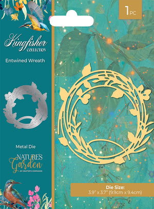 Nature's Garden - Kingfisher Collection - Metal Die - Entwined Wreath