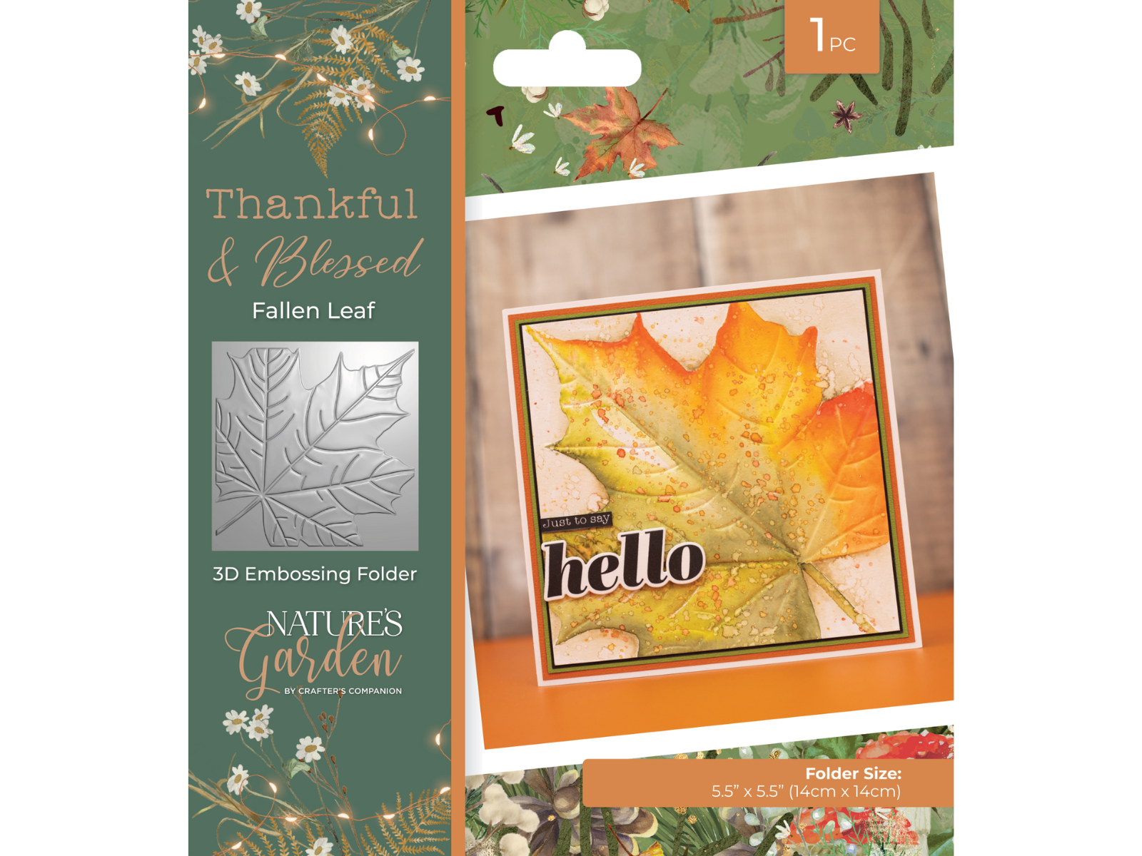 Nature's Garden - Thankful & Blessed Folder & Stamp Collection